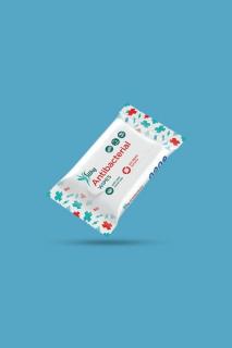 Silky Antibacterial 25 lapos visszazárható antibakteriális kendő