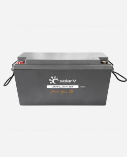 SolarV® LiFePO4 akkumulátor 100Ah 25.6V