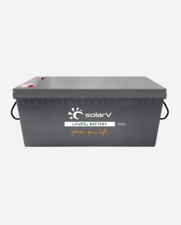 SolarV® LiFePO4 akkumulátor 150Ah 25,6V