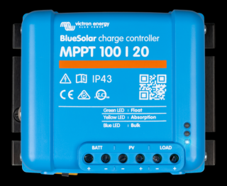 Victron Energy BLUE SOLAR MPPT napelem töltésvezérlő - 100/20