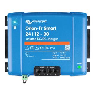 Victron Energy Orion-Tr Smart 24/12-30A 12V 30A leválasztott DC-DC izolált akkumulátortöltő