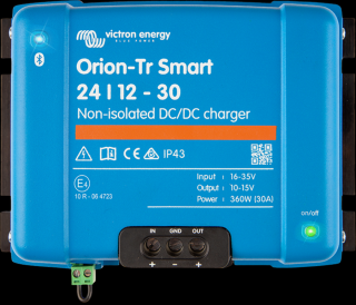 Victron Energy Orion-Tr Smart 24/12-30A 24V 30A DC-DC akkumulátortöltő