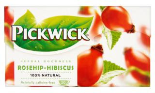 Pickwick Csipkebogyó hibiszkusz filteres tea 20x2,5g
