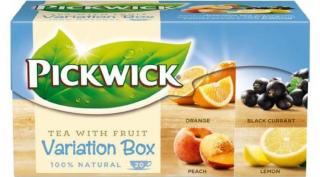 Pickwick Variációk II. filteres tea (narancs, feketeribizli, őszibarack, citrom) 20x1,5g