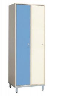 Öltöző szekrény 2 ajtós (800 x 1900 x 500mm)