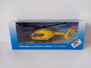 ÖAMTC Osztrák mentőhelikopter modell, játék H0 1:87