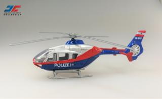 Osztrák Rendőrségi helikopter modell, játék H0 1:87