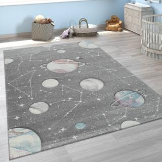 Gyerekszoba szőnyeg galaxis mintával - több méretben