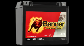 Banner Bike Bull AGM 12V 18Ah YTX20L-BS akkumulátor 51821