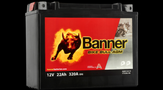 Banner Bike Bull AGM 12V 22Ah YTX50L-BS akkumulátor 52214