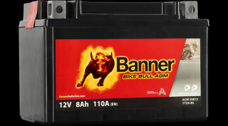 Banner Bike Bull AGM 12V 8Ah YTX9-BS akkumulátor 50812