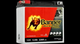 Banner Bike Bull AGM Professional 12 V 12Ah bal+ ETX14 akkumulátor 51401