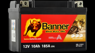 Banner Bike Bull GEL GT12A-4 12V 10Ah akkumulátor 51021