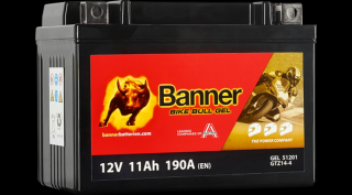 Banner Bike Bull GEL YTZ14S/GTZ14-4 12V 11Ah akkumulátor 51201