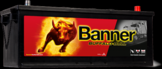 Banner Buffalo Bull 132Ah jobb + akkumulátor 63211
