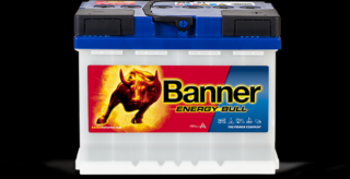 Banner Energy Bull 60Ah jobb + munka akkumulátor 95501