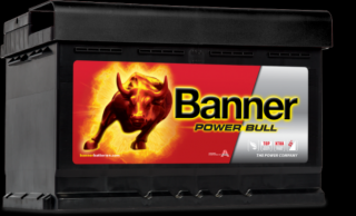 Banner Power Bull 74Ah jobb+ P7412 akkumulátor