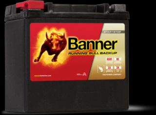 Banner Running Bull Back Up 12V 12Ah Bal+ akkumulátor AUX14 51400