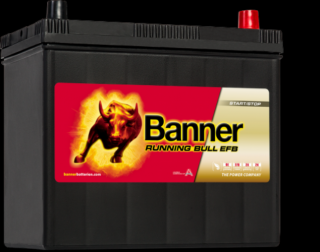 Banner Running Bull EFB 55Ah jobb+ 55515 akkumulátor