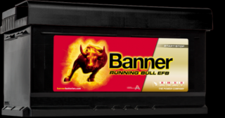 Banner Running Bull EFB 75Ah jobb+ 57512 akkumulátor