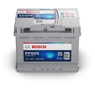 Bosch Power Plus 63Ah jobb+ 0092PP0050 akkumulátor