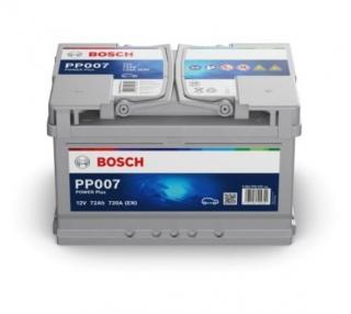 Bosch Power Plus 72Ah jobb+ 0092PP0070 akkumulátor