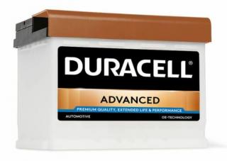 Duracell Advanced 63Ah jobb+ DA63H akkumulátor