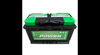 Electric Power 80Ah Start-Stop AGM jobb + akkumulátor