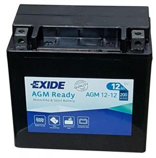 Exide 12V 12Ah AGM 12-12 bal+ akkumulátor