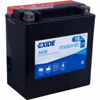 Exide 12V 18Ah AGM bal+ ETX20CH-BS akkumulátor