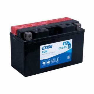 Exide 12V 6,5Ah AGM bal+ ET7B-BS akkumulátor