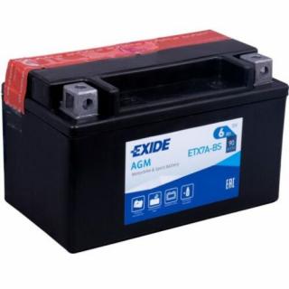 Exide 12V 6Ah AGM bal+ ETX7A-BSakkumulátor