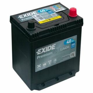 EXIDE Premium 40Ah jobb+ EA406 akkumulátor