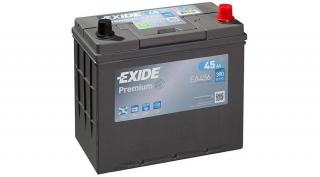 EXIDE Premium 45Ah jobb+ EA456 akkumulátor