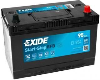 EXIDE Start-Stop 95Ah jobb+ EL954 akkumulátor