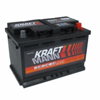 Kraftmann 77Ah jobb+ akkumulátor 577360078