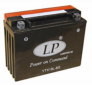 Landport 12V 18Ah AGM jobb+ ( YTX18L-BS ) akkumulátor