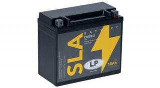 Landport 12V 18Ah AGM+SLA jobb+ ( YTX20-3 ) akkumulátor
