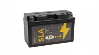 Landport 12V 6,5Ah AGM+SLA bal+ ( YT7B-4/LT7B-4 ) akkumulátor