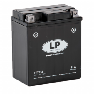 Landport 12V 6Ah AGM+SLA jobb+ ( YTX7-3 ) akkumulátor