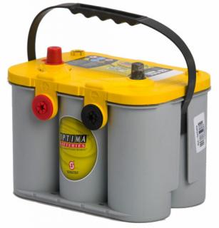 Optima Yellow Top 55Ah bal+ (normál és oldalcsatlakozó) spirálcellás akkumulátor