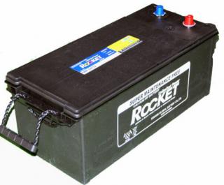 Rocket 180Ah Bal+ akkumulátor SMF68032