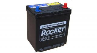 Rocket 35Ah Jobb+ (vékony sarus) SMF NS40ENL akkumulátor