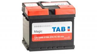 TAB Magic 54Ah jobb+ 55401 akkumulátor