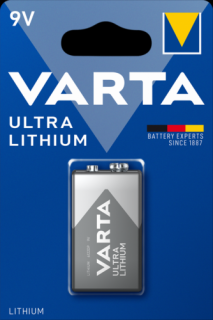 Varta 9V-os elem Ultra Lithium