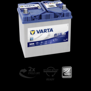 Varta Blue Dynamic EFB 65Ah jobb+ 565501065D842 akkumulátor