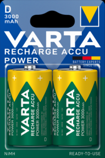 Varta góliát elem tölthető 3000 mAh D LR20