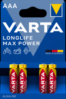 Varta mikro elem Longlife Max Power AAA LR03