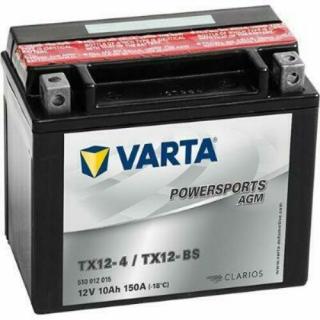 Varta Powersports AGM 10Ah TX12-4/TX12-BS akkumulátor 510012015I314