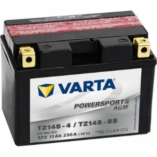 Varta Powersports AGM 11Ah TZ14S-4/TZ14S-BS akkumulátor 511902023I314